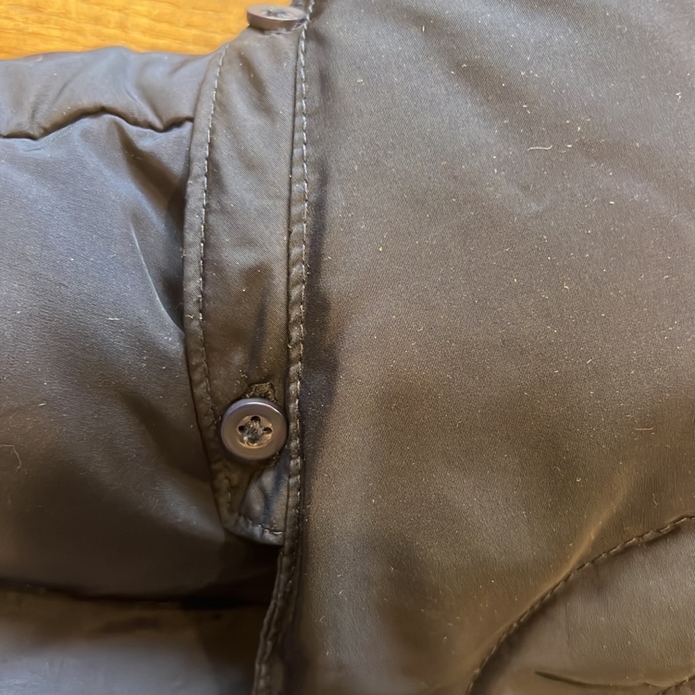 Fleece lined down coat - Picture 3 of 3